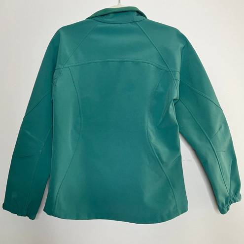 Black Diamond  Teal Hard Shell Outdoor Gorpcore Ski Snow Zip Up Jacket Coat