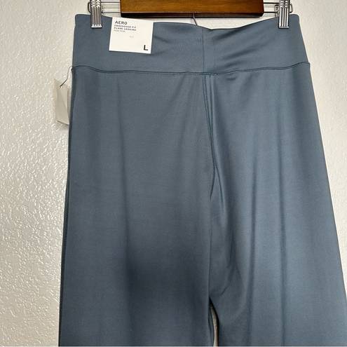 Aeropostale NWT  Flex Crossover High-Rise Flare Pants Grey size Large