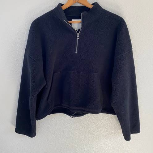 American Eagle Fleece Cropped Jacket