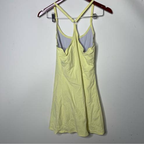 Outdoor Voices  Neon Yellow/Green Athleisure Dress w/Built-In Shorts sz S