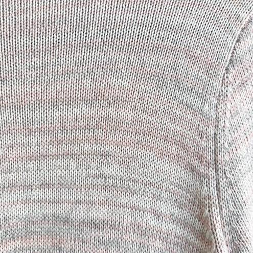 Rebecca Taylor  pale pink heathered long cardigan duster size Large