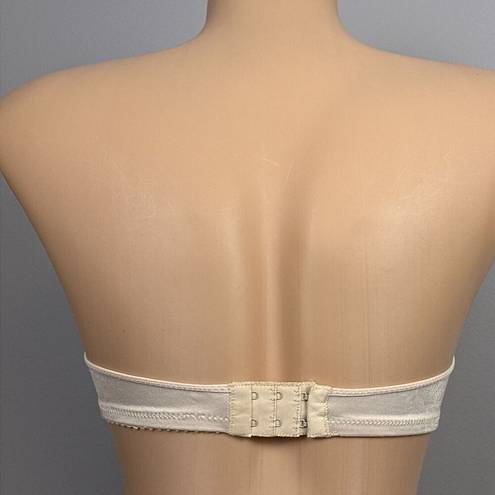 Second Skin Vintage Warner’s Not-a-Strap-On Bra 34B 35B  Satin Strapless 1190