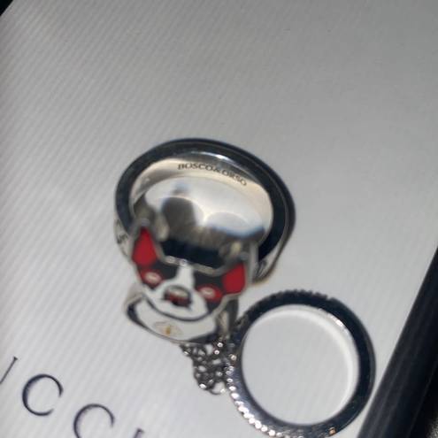 Gucci  Spinel Bosco & Orso Double Ring size US 6.5