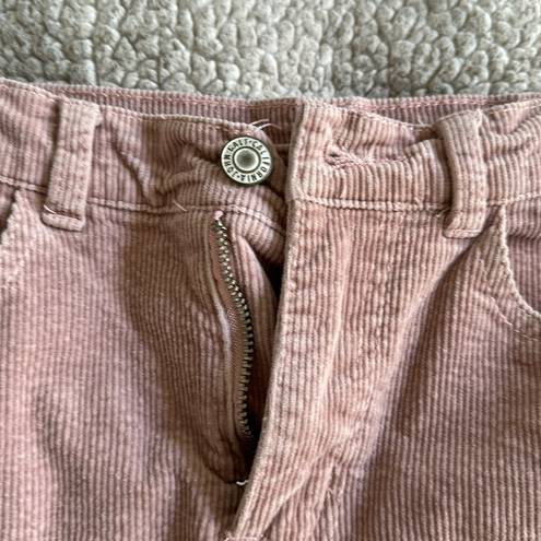 Brandy Melville Corduroy Pale Pink Skirt