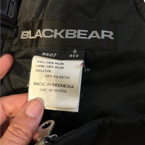 Black Bear Black Bib
Snow Pants Size 8