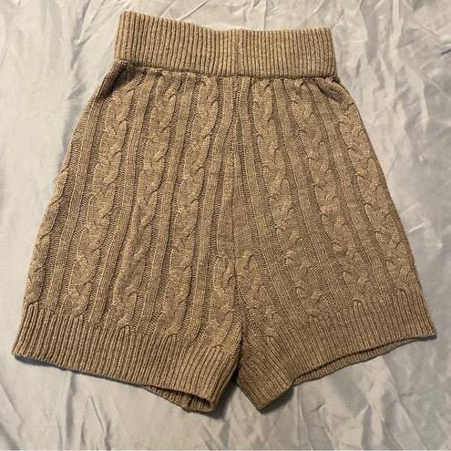 Jasmine  Cable Knit Shorts Sz Small