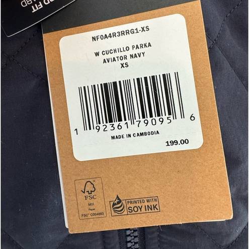 The North Face  NWT Women’s Cuchillo Parka Aviator Navy Blue XS