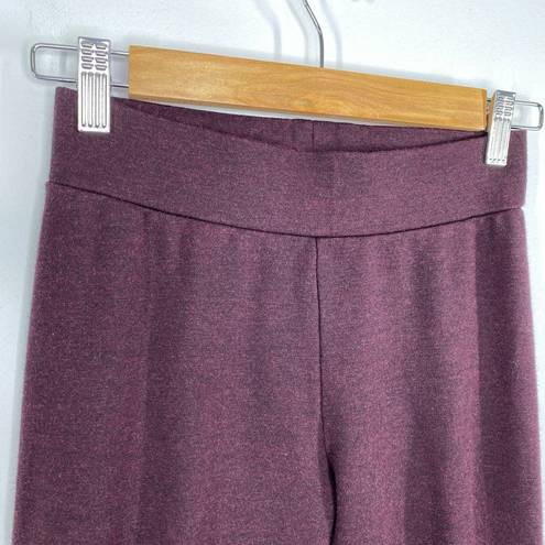 Lou & grey  Burgundy Pull On Stretch Leggings Women's Size Extra Small XS