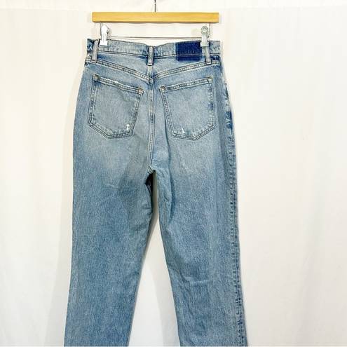 Abercrombie & Fitch  Curve Love The 90s Straight Ultra High Rise Jeans