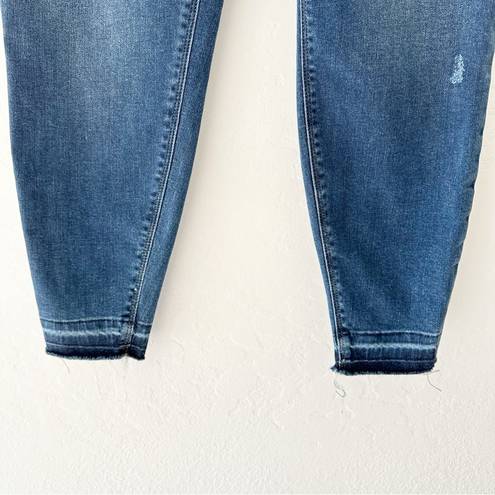 Spanx  Distressed Ankle Skinny Jeans Raw Hem | 1X