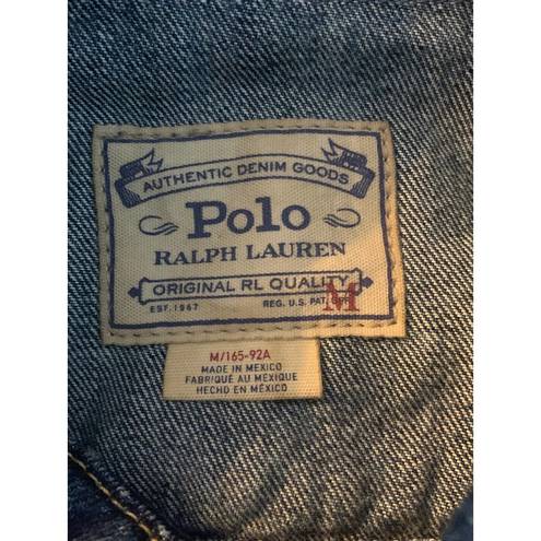 Polo  Ralph Lauren Stars and Stripes jean jacket womens medium