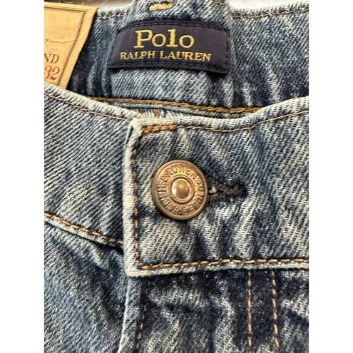 Polo NWT  Ralph Lauren Women The Avery Boyfriend Patchwork Jeans $248 Size 32 R