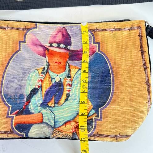 Krass&co El Paso Saddle Blanket  Cowgirl Purse Bag Western Rodeo Satchel Vintage