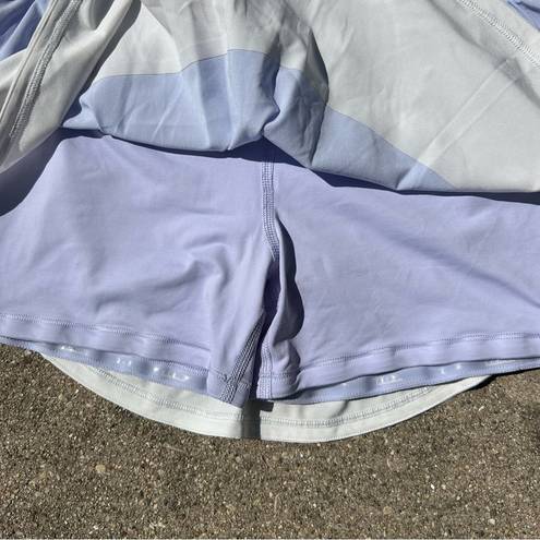 Lululemon  Periwinkle and White Tennis Pickleball Golf Skort Preppy Size 8