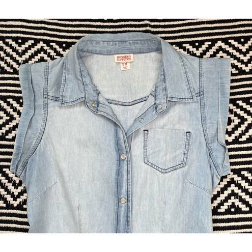 Mossimo Supply Co Mossimo Chambray Shirt Dress