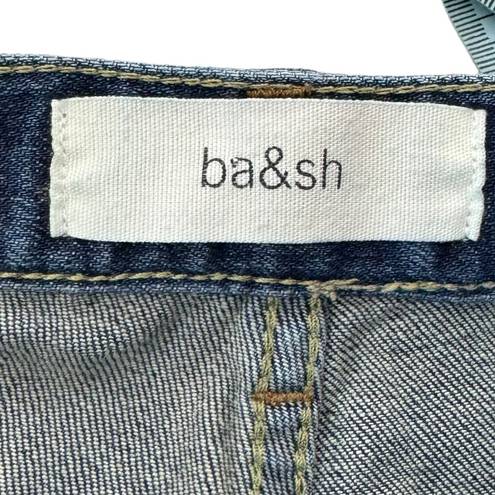 Ba&sh  Sally Straight Jeans Handbrushed Blue