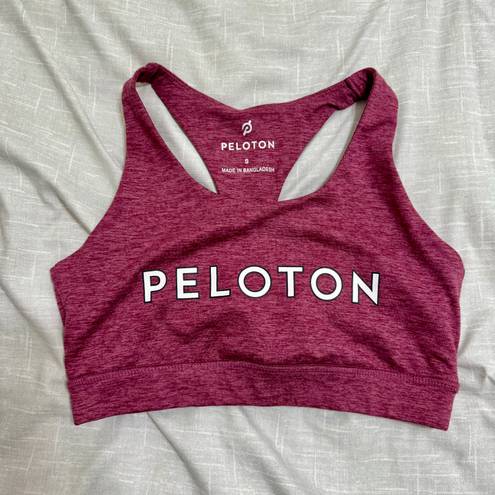 Peloton Maroon Sports Bra S