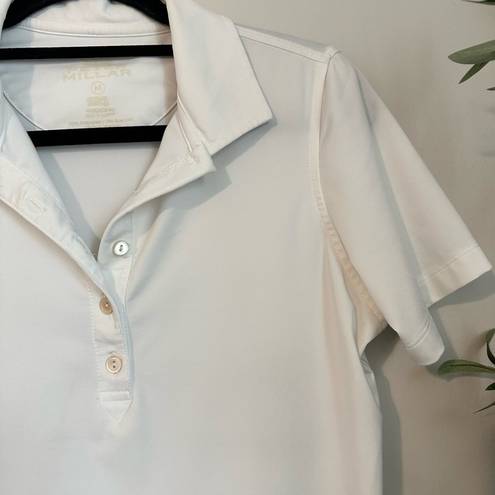 Peter Millar  E4 Wicking & 50 SPF White‎ Polo medium