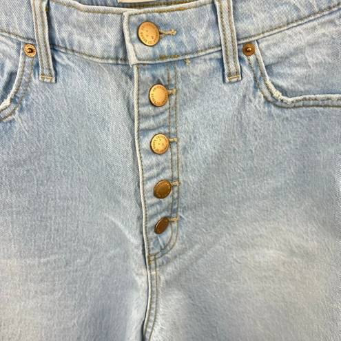 Universal Threads Universal Thread Vintage Straight Stretch Button Fly Jeans Size 14 Ankle Length