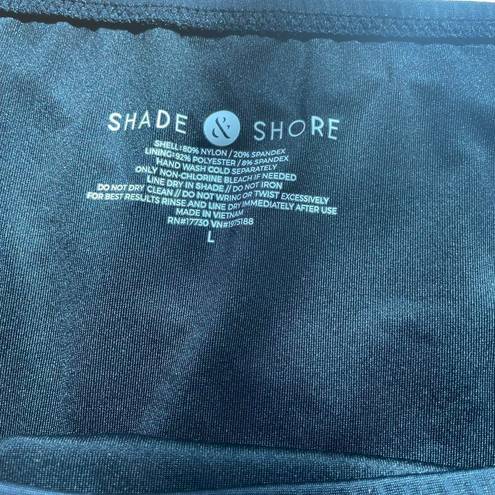 Shade & Shore black bikini bottoms