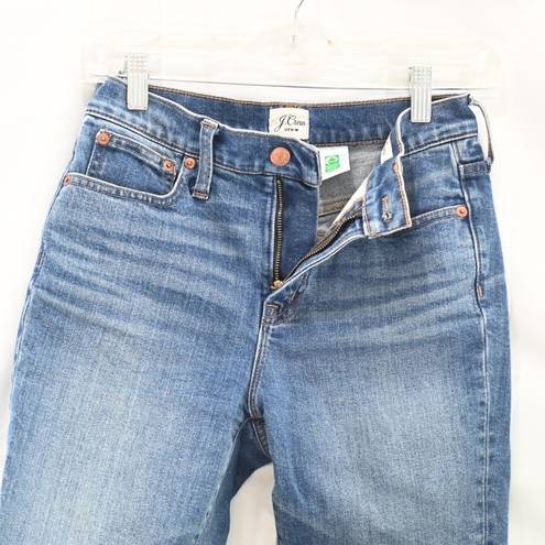 J.Crew  9" Toothpick Skinny Jean Size 25 T Mid Rise