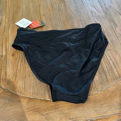 L.L.Bean  Size 10 Black Swim Bikini Bottoms