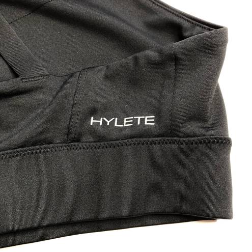 Hylete Essence Sports Bra Black Strappy Back