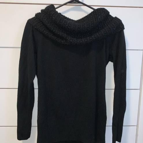Krass&co NY &  black sparkly sweater