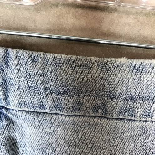 7 For All Mankind  cropped jeans size 28 womens blue denim jeans