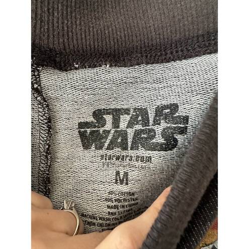 Star Wars  Pants Joggers Sweatpants Drawstring Gray Medium