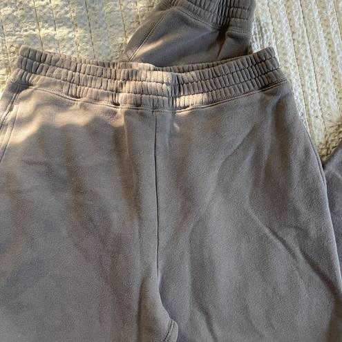 Abercrombie & Fitch soft collection light brown high waisted joggers medium