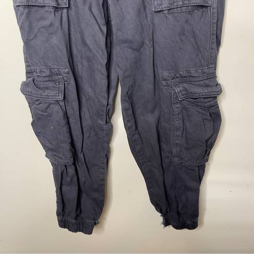 ALLSAINTS  black cargo jogger pants sz 2