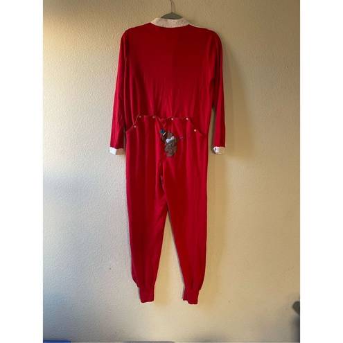 One Piece Vintage 80s  pajama jumpsuit size small