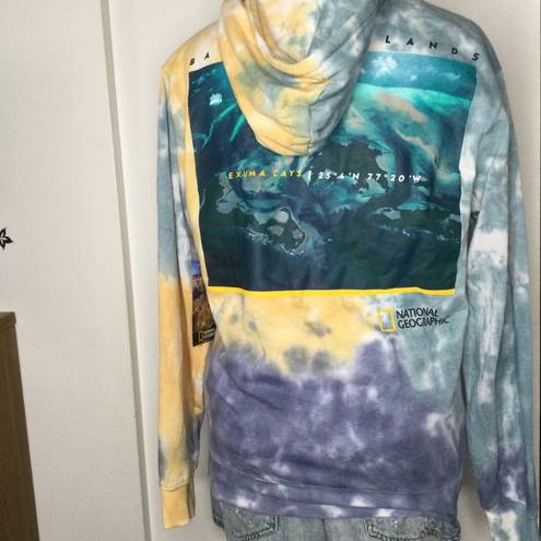 National Geographic NWT Limited Edition  Tie Dye Sweater