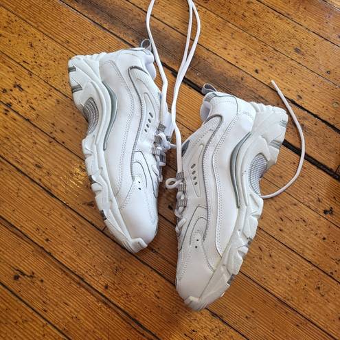 Kathy Ireland  Low Court Sneakers White & Gray Size 8