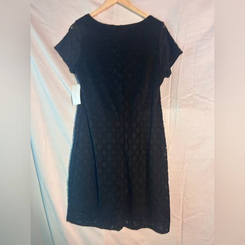 Isaac Mizrahi Vintage  Black Dress XL NWT