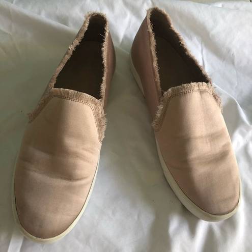 Joie  Blush Satin Slip On Sneakers Size 38.5