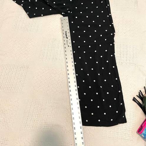 Aeropostale  polka dot pull on wide leg flowy pants P3 4976