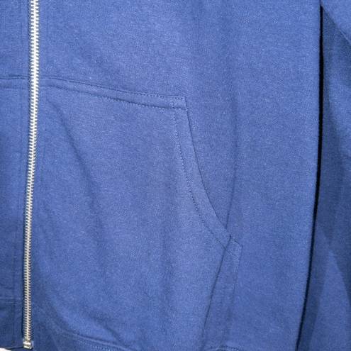 Hill House NWT  Navy Teddy Zip-Up Jacket Size Small