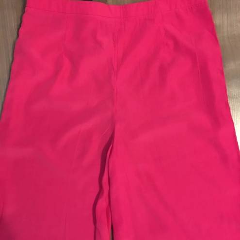 Ark & Co. NWT Fuchsia Wide Leg Pants Size Large