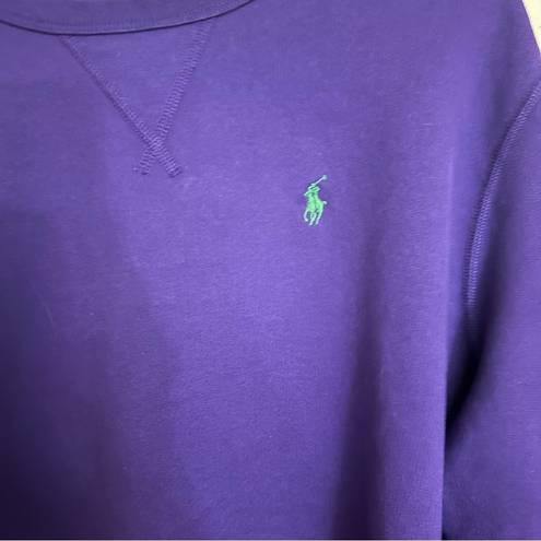 Polo  RALPH LAUREN PURPLE SWEATSHIRT SIZE XL