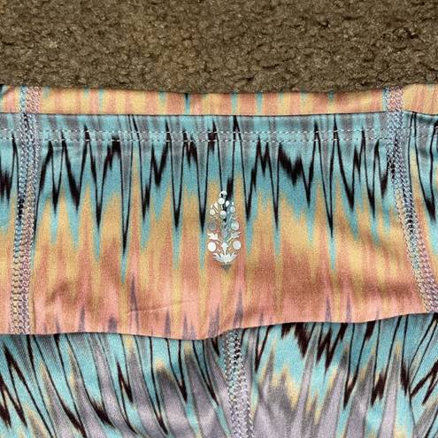 Free People Movement  Pleats And Thank You Printed Skort Sunspace Large