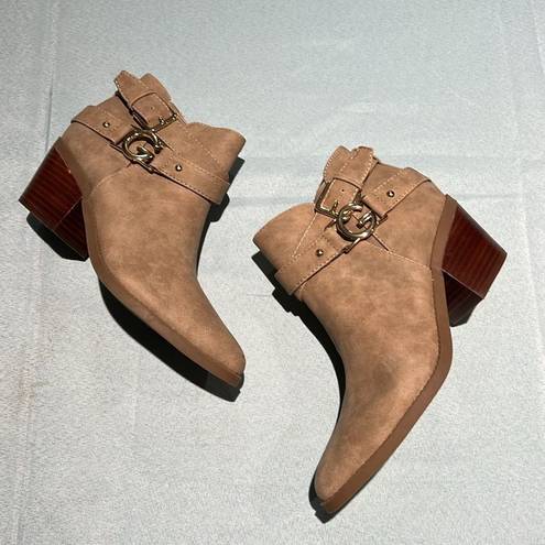 Guess GBG  Los Angeles Women's GG Dusty Pointy Toe Booties B37