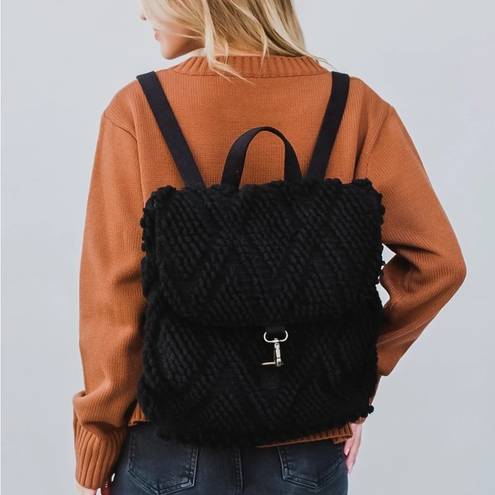 Black Diamond  print backpack