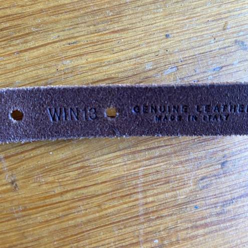 Brooks Brothers Women’s braided belt made in Italy by  size M