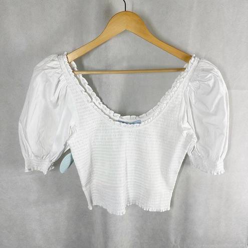 Hill House  The Aiko Nap Top White Size Large