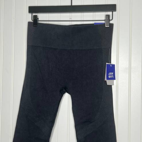 Joy Lab High-Rise Ribbed Seamless 7/8 Leggings Size Large Black - $20 (48%  Off Retail) New With Tags - From Maritza