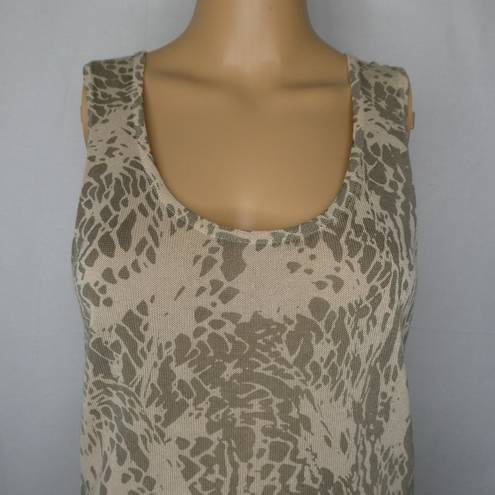 Cynthia Steffe  Snakeskin Print Racerback Tank Top