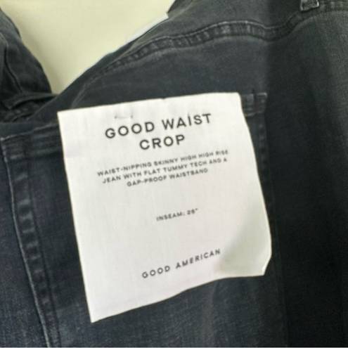 Good American  Good Waist Crop Plus Size Jeans