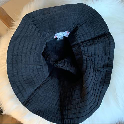 Pacific&Co The Hatter  Black Woman’s Wide Brim Floppy Hat
